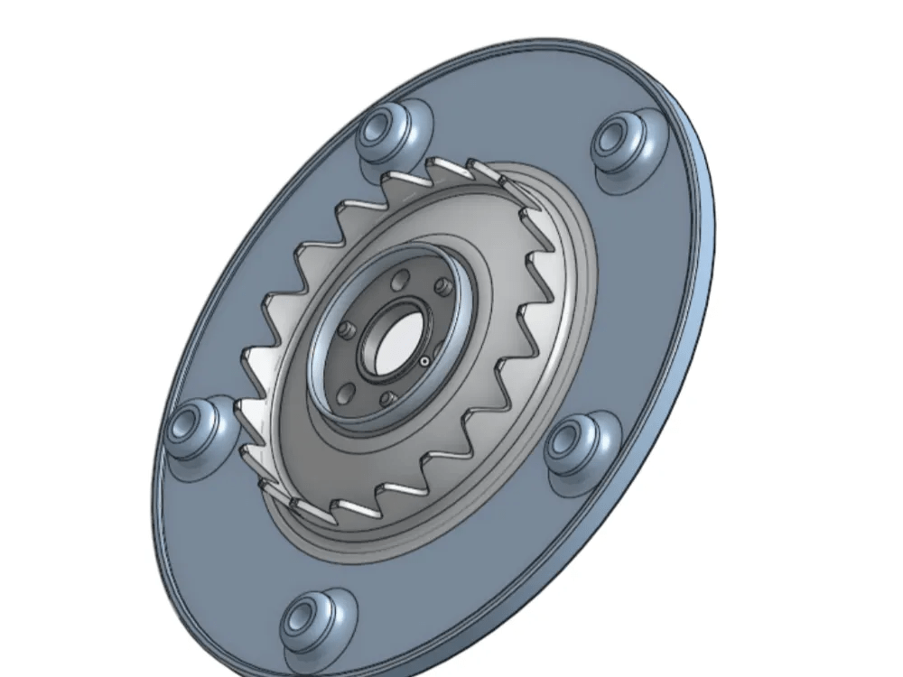 Mammotion Yuka 1500/2000 Blade Disc – 5-Blade Precision Cutting Upgrade - Image 2