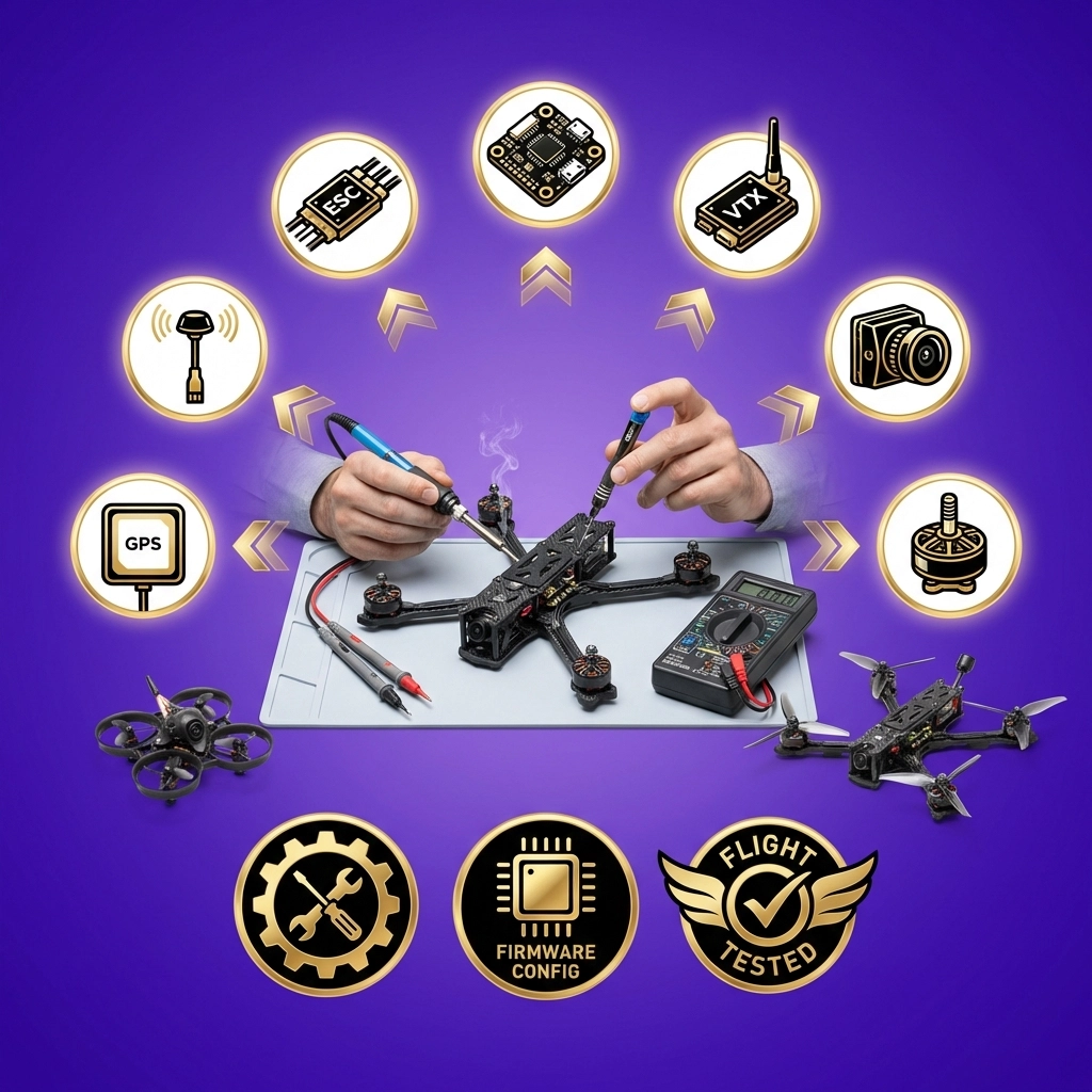 FPV Drone Component Swap & Upgrade