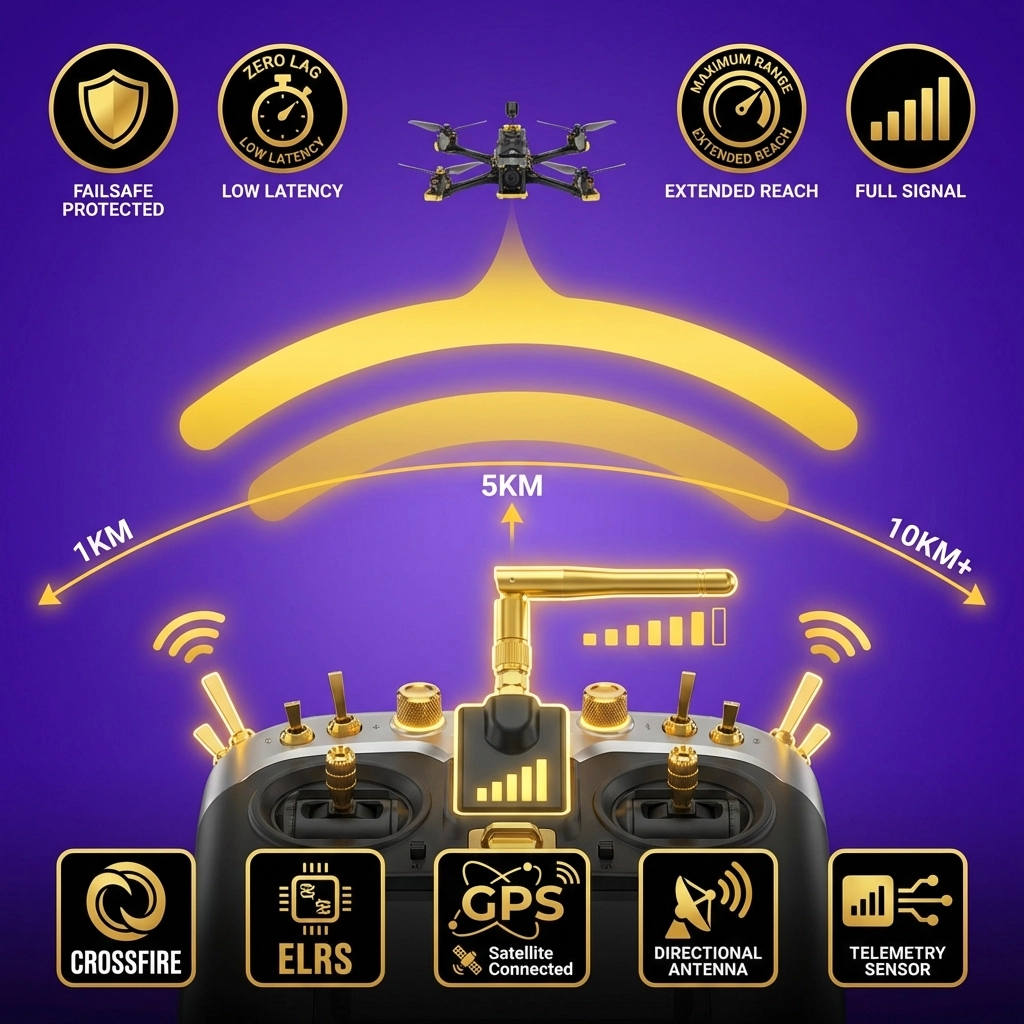 FPV Drone Support Package Upgrade - Control & Range Enhancements