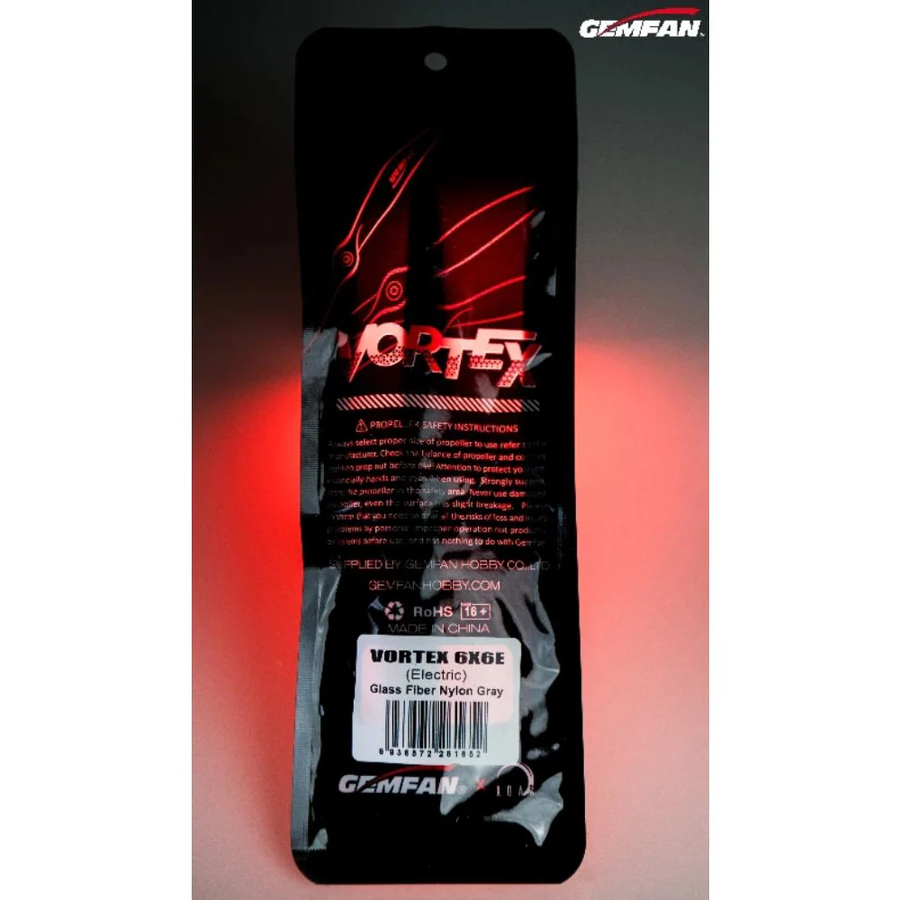 Gemfan 6x6 VORTEX Electric Glass Fiber Nylon Airplane/Wing/Drone Prop (2 Pcs) - Image 3