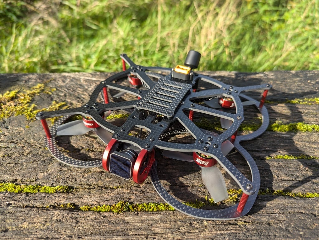 AOS Cine30 v5 3D-Printed Accessories – Quiet Ducts, Camera & Antenna Mounts, Skids