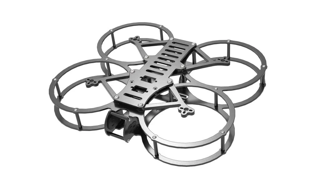 AOS Cine35 EVO 3D-Printed Accessories – Quiet Ducts, Camera & Antenna Mounts