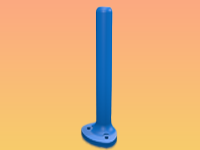 AOS Cine80 3D-Printed Accessories – Quiet Ducts, Camera & Antenna Mounts, Skids - Image 4