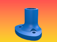 AOS Cine80 3D-Printed Accessories – Quiet Ducts, Camera & Antenna Mounts, Skids - Image 6