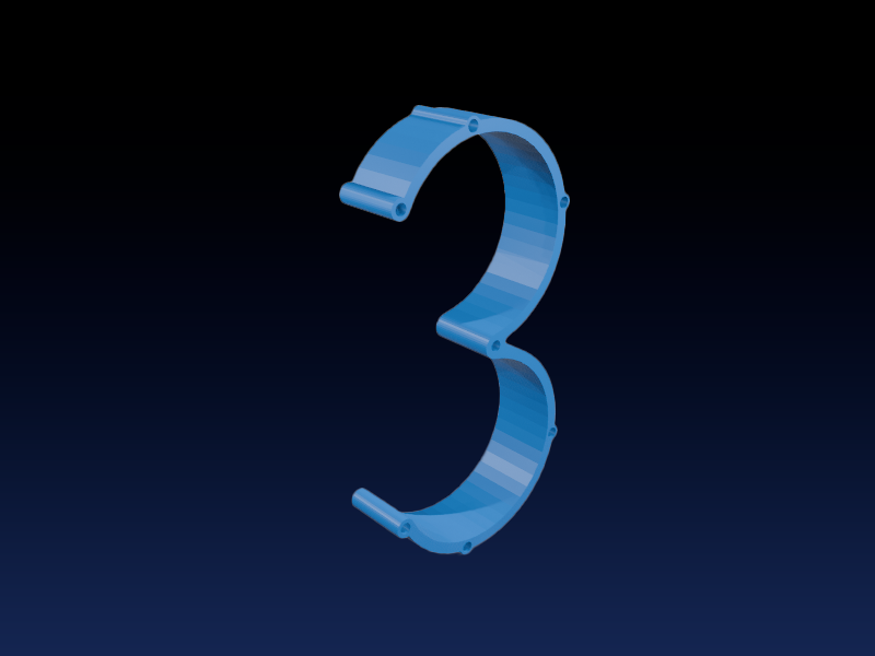 AOS Cine25 EVO 3D-Printed Accessories – Quiet Ducts, Camera & Antenna Mounts, Skids - Image 5