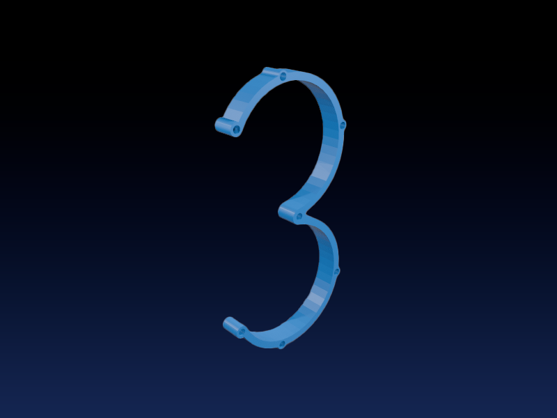 AOS Cine25 EVO 3D-Printed Accessories – Quiet Ducts, Camera & Antenna Mounts, Skids - Image 16