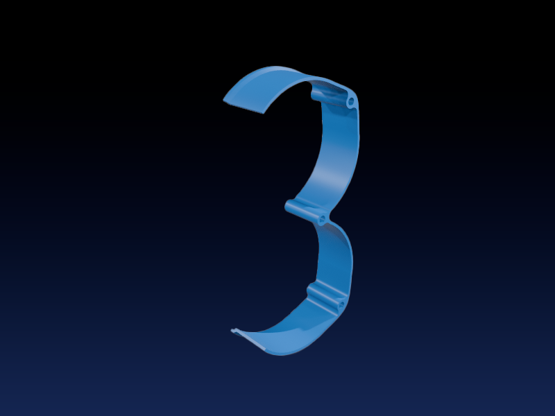 AOS Cine 25 v5 3D-Printed Accessories – Quiet Ducts, Camera Mounts, Antenna Holders, Skids - Image 11