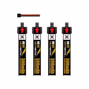 NewBeeDrone Nitro Nectar NX69 300mAh 1S 80C HV LiPo Battery - Image 2