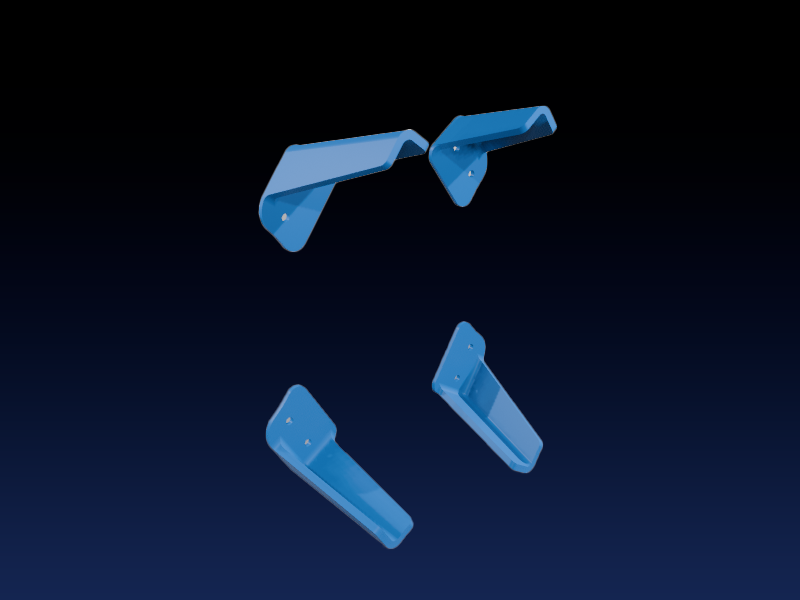 AOS UL10 V5 Long-Range Suite — 3D-Printed GPS Pods, Antenna Masts & Arm Shields - Image 14