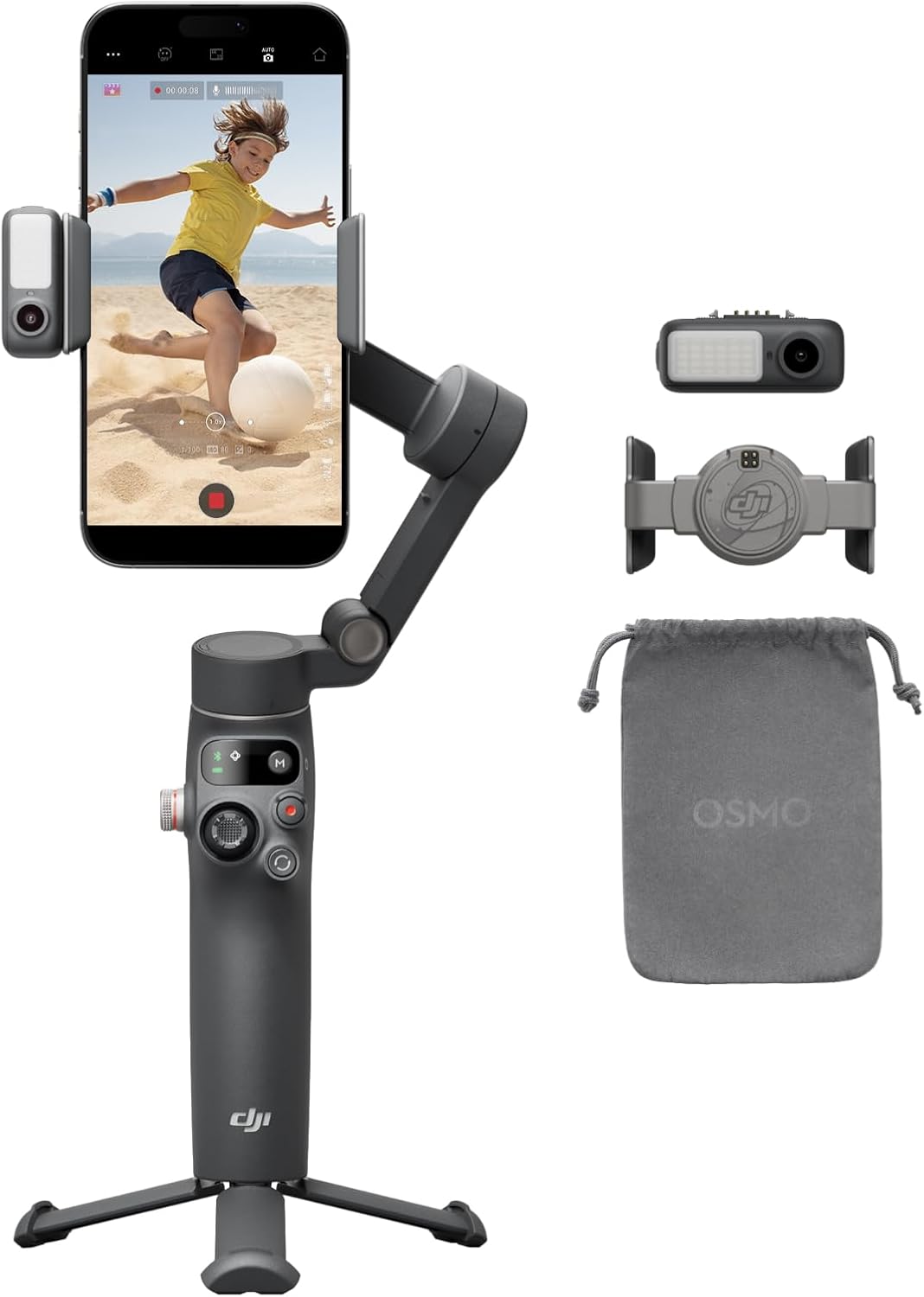 DJI Osmo Mobile 7P Creator Gimbal — Pocket-Smooth Phone Stabilizer